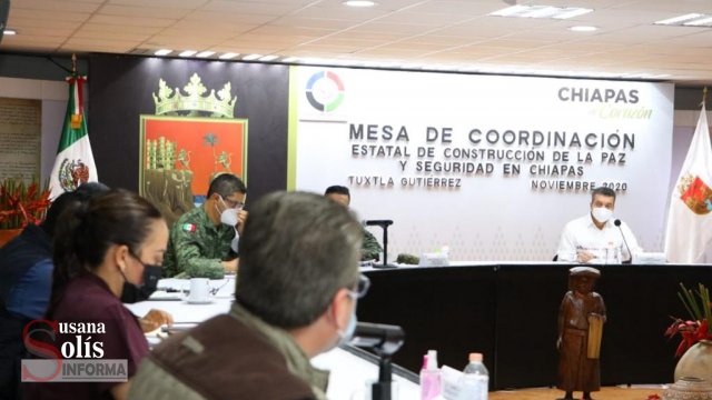 Susana Solis Informa Aún con resultados favorables contra el COVID-19, en Chiapas no bajamos la guardia: Rutilio Escandón