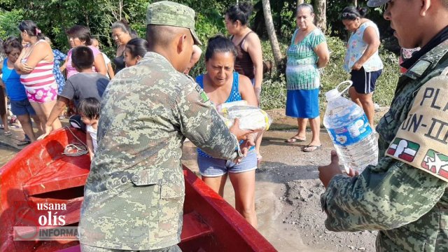 Susana Solis Informa CONTINÚA entrega de alimentos y ayuda humanitaria a población damnificada: Rutilio Escandón