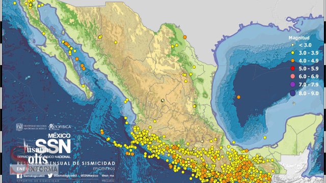 Susana Solis Informa MÁS de dos mil sismos en México en enero