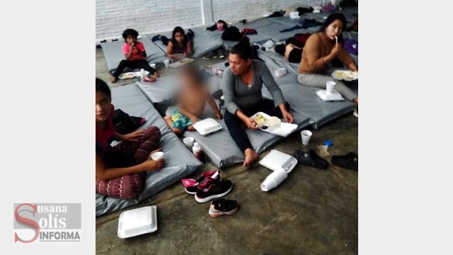 Susana Solis Informa HACINADOS migrantes en albergue “La Mosca” en Chiapa de Corzo; amenazan con huelga de hambre