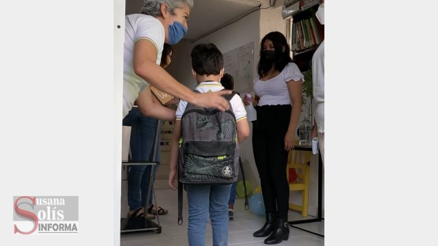 Susana Solis Informa MÁS DE 125 mil alumnos regresan a clases presenciales en Chiapas