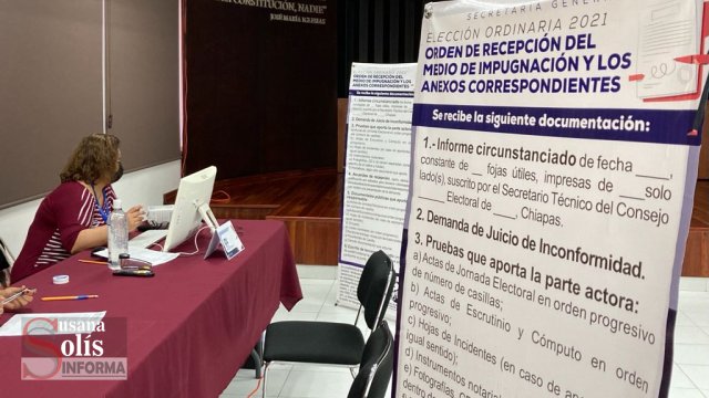 Susana Solis Informa IMPUGNAN resultados de 69 ayuntamientos en Chiapas