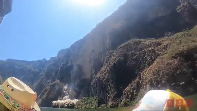 Susana Solis Informa TURISTAS captan video al momento de la caída de rocas en el Cañón del Sumidero
