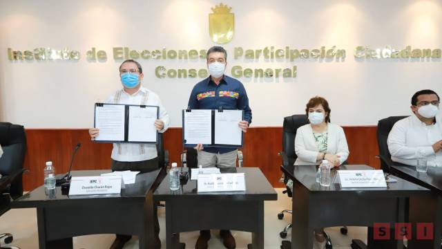 Susana Solis Informa Gobernador encabeza la firma del Pacto de Civilidad en el Proceso Electoral Local Extraordinario 2022