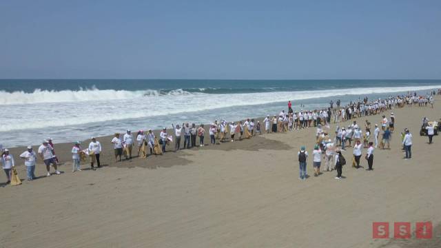 Susana Solis Informa ARRANCA campaña de limpieza en playas de Chiapas