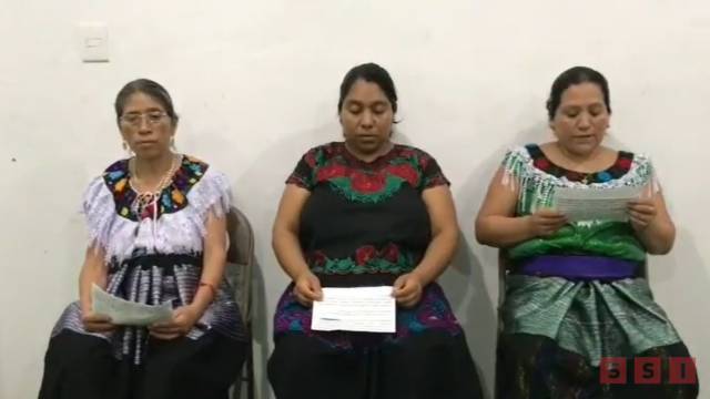 Susana Solis Informa EL MACHETE obliga a integrantes del Concejo Municipal de Pantelhó a renunciar