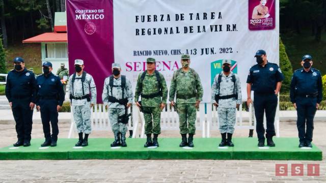 Susana Solis Informa Federación y Estado siguen fortaleciendo la seguridad en Chiapas