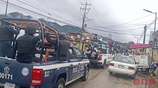 Susana Solis Informa Fuerzas federales y estatales restituyen el orden en San Cristóbal de Las Casas