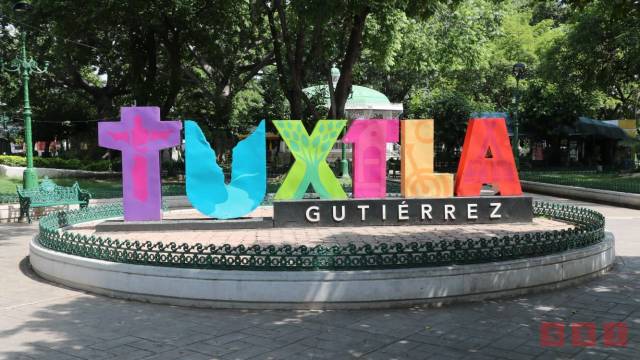 Susana Solis Informa Ayuntamiento de Tuxtla Gutiérrez informa el inicio de los trabajos de rehabilitación del Parque de la Marimba