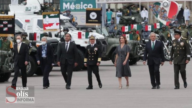 Susana Solis Informa Acompaña ERA a AMLO en acto del 210 Aniversario de la Independencia de México