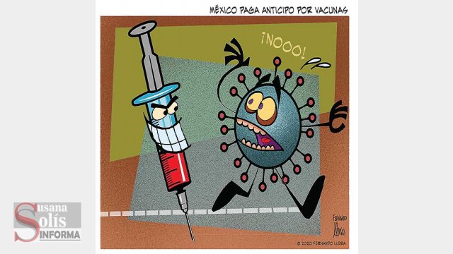 Susana Solis Informa México paga anticipo por vacunas