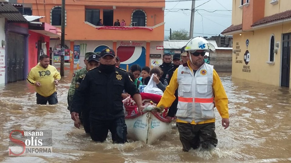 MÁS de 37 mil personas afectadas a causa de las lluvias en Chiapas - Susana Solis Informa