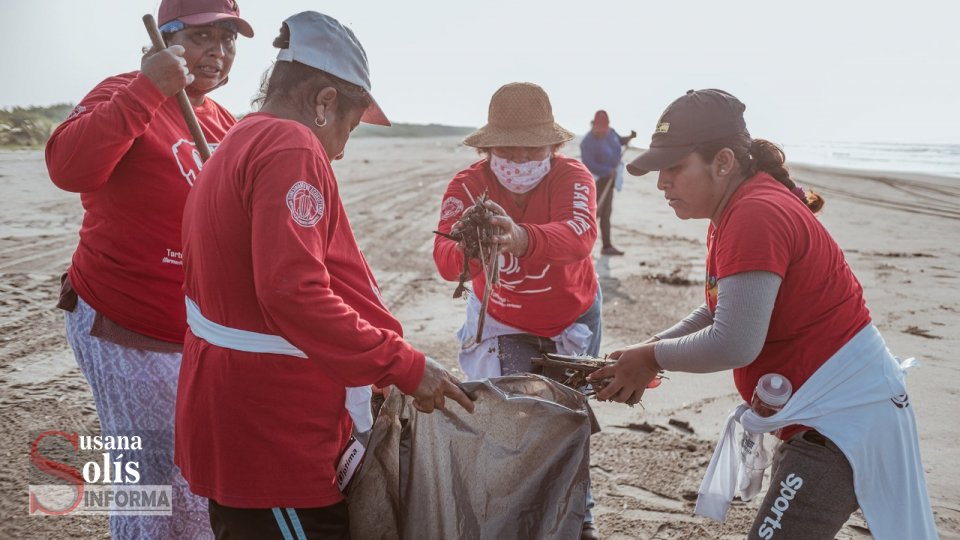 LEVANTAN una tonelada de basura en playas en Chiapas Susana Solis Informa