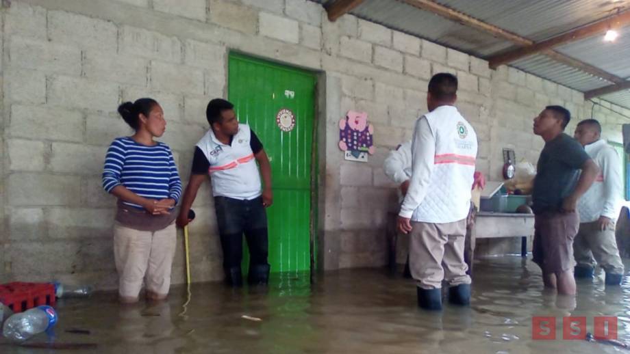 MÁS de cien viviendas afectadas por lluvias en Chiapas - Susana Solis Informa