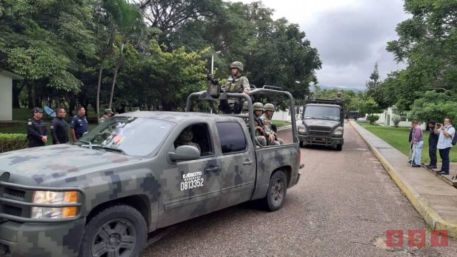 Decenas de elementos de la Guardia Nacional se despliegan en Jiquipilas y Cintalapa  tras enfrentamiento - Susana Solis Informa