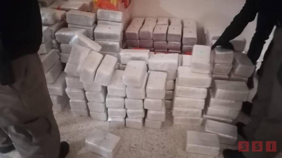 Así decomisaron dos toneladas de cocaína en una vivienda Susana Solis Informa