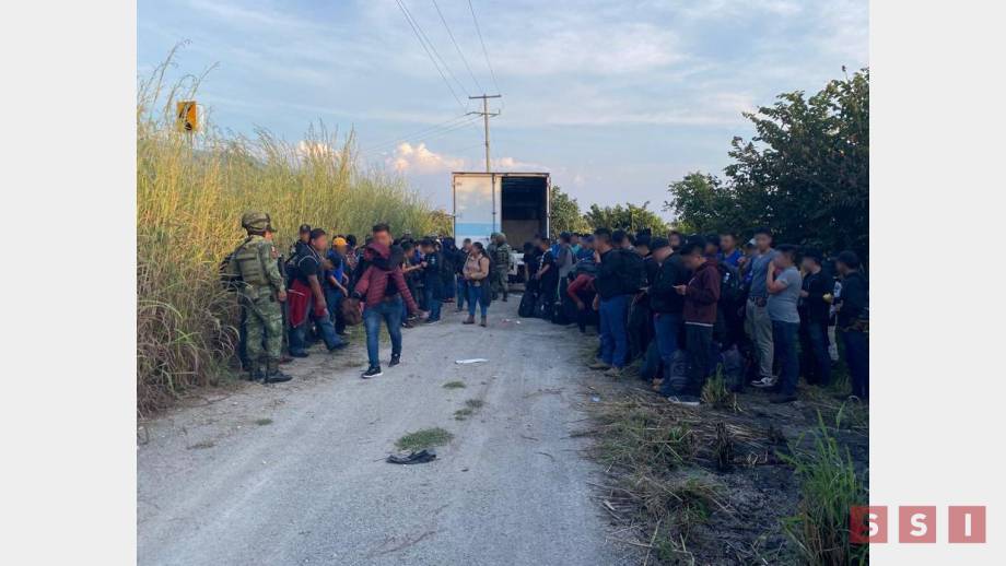 Rescatan a más de 80 migrantes que viajaban hacinados en un camión - Susana Solis Informa