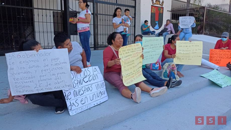 Se cumplen tres años des desplazadas 13 familias de Venustiano Carranza Susana Solis Informa