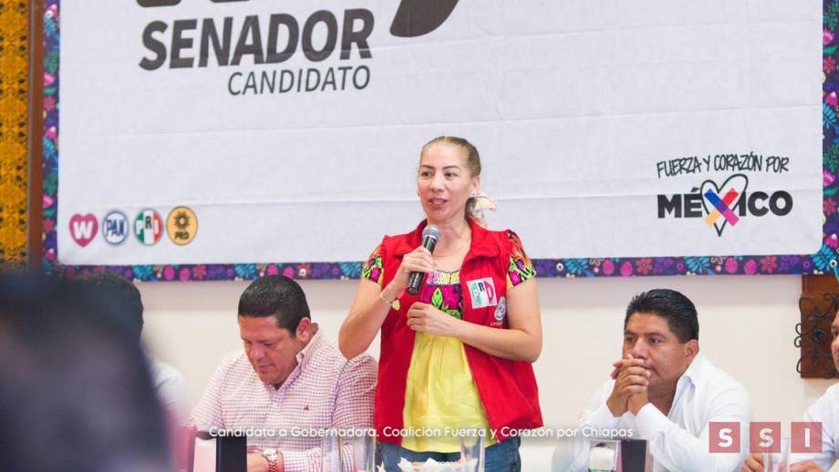 “Olga Luz Espinosa participa en la reunión con candidatos y autoridades de los pueblos originarios de Chiapas”. Susana Solis Informa