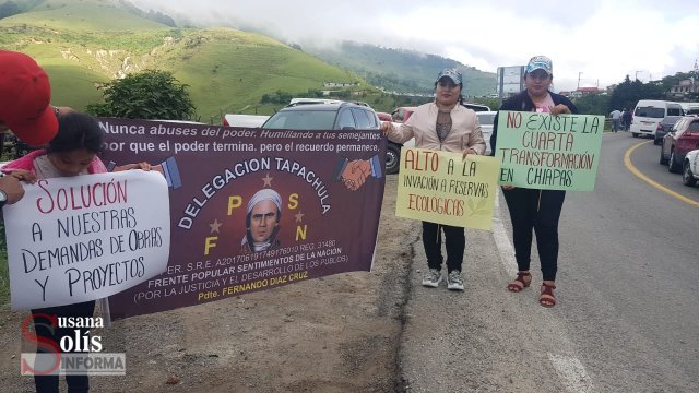 Susana Solis Informa DÍA de bloqueos en Chiapas