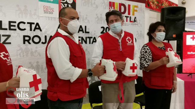 Susana Solis Informa ARRANCA colecta 2020 de Cruz Roja Mexicana