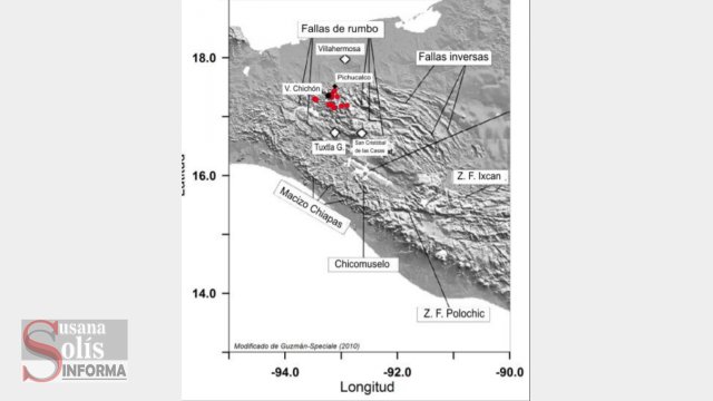 Susana Solis Informa PICHUCALCO requiere red sísmica e investigar si temblores son por las fallas tectónicas o por actividad del volcán