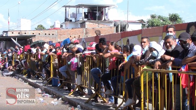 Susana Solis Informa CIERRAN oficinas de INM por aglomeración de migrantes