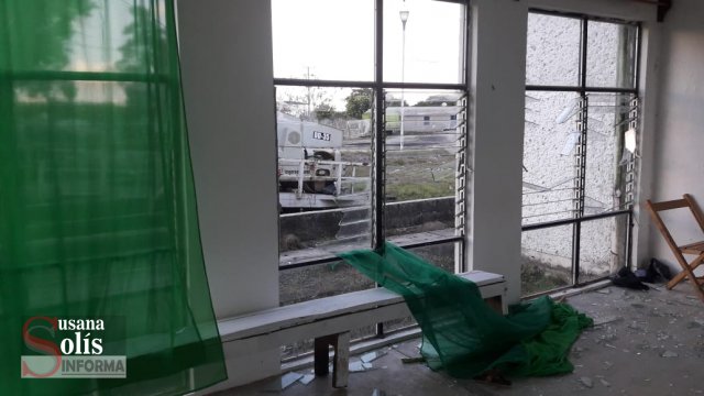 Susana Solis Informa DESTRUYEN y saquean oficinas de seguridad en Altamirano