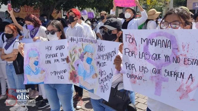 Susana Solis Informa EXIGEN Justicia por caso Mariana; marchan en 3 ciudades de Chiapas