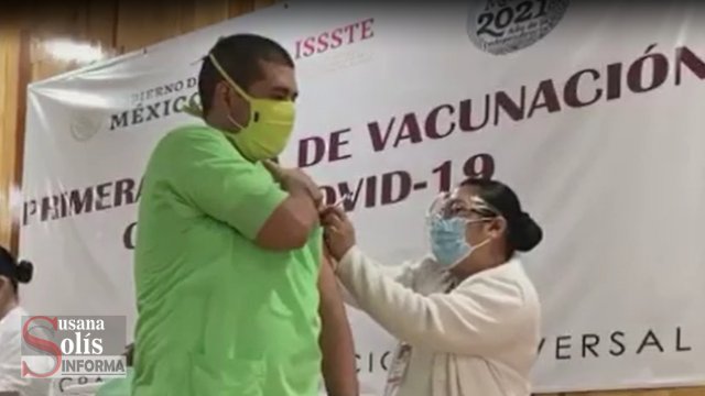 Susana Solis Informa APLICAN segunda dosis de vacuna anti-Covid-19