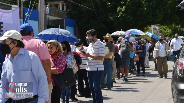 Susana Solis Informa ABARROTAN puntos de vacunación contra COVID en Tuxtla y Tapachula