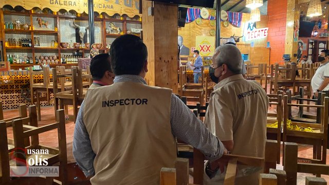 Susana Solis Informa Cumplen empresarios con medidas sanitarias ante operativos por covid-19