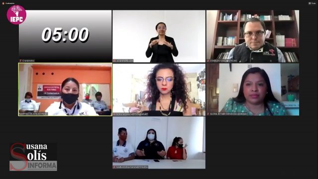 Susana Solis Informa REALIZA IEPC Conversatorio “Derechos Políticos y Electorales de Personas con Discapacidad”