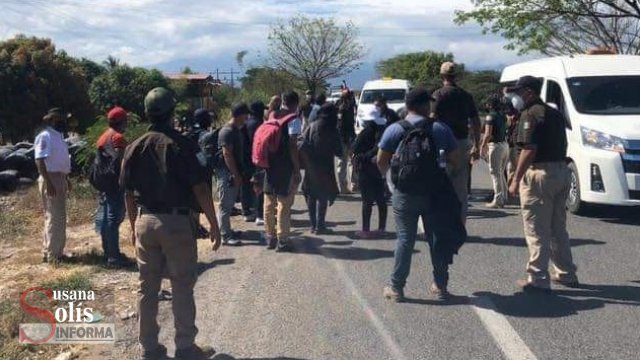 Susana Solis Informa ASEGURAN a decenas de migrantes en frontera de Chiapas