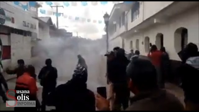 Susana Solis Informa Enfrentamiento en Oxchuc, Chiapas deja lesionados y casas quemadas