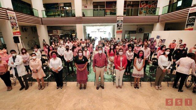 Susana Solis Informa Inaugura Carlos Morales actividades de Salud para prevenir el Cáncer de Mama