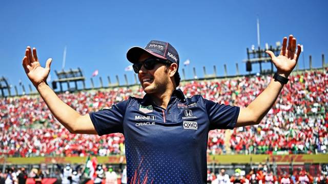 Susana Solis Informa CHECO PÉREZ sube al podio en tercer lugar en el Gran Premio de México