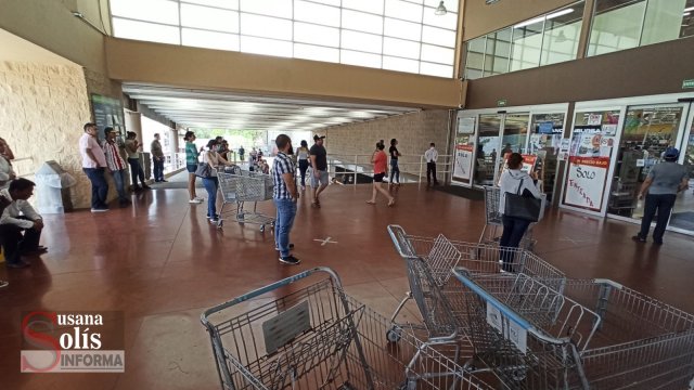 Susana Solis Informa ACCESO restringido en supermercados en #Chiapas