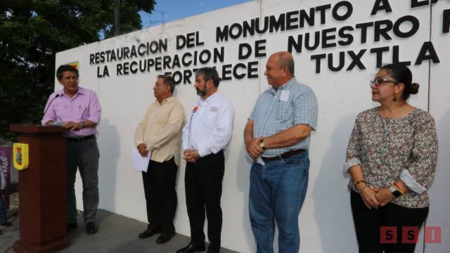 Susana Solis Informa Inicia obras de reconstrucción del Monumento a la Bandera en Tuxtla Gutiérrez