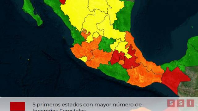 Susana Solis Informa CHIAPAS con más hectáreas afectadas por incendios en el país: CONAFOR