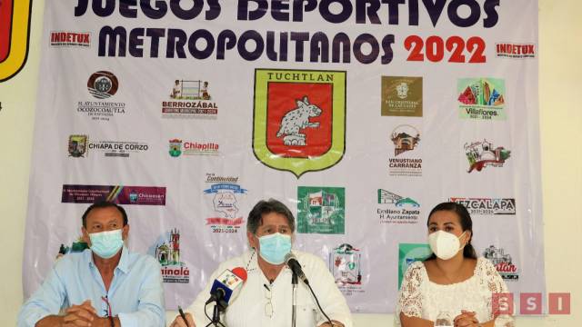 Susana Solis Informa Convoca alcalde Carlos Morales a participar en los Juegos Deportivos Metropolitanos 2022