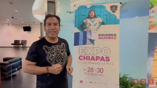 Susana Solis Informa Eduardo Ramírez anuncia lista la Expo Chiapas en Los Ángeles California