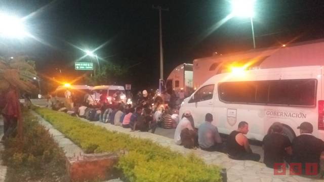 Susana Solis Informa MÁS de 300 migrantes rescatados en la salida a Tuxtla Gutiérrez