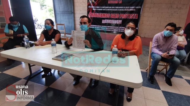 Susana Solis Informa EXIGE personal de salud destitución del Secretario de Salud de #Chiapas