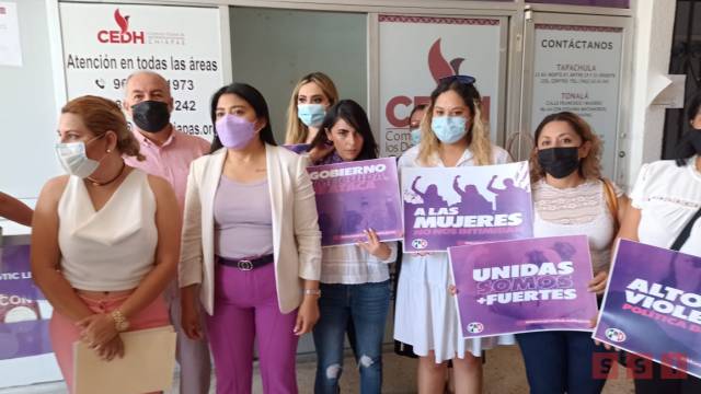Susana Solis Informa PRESENTAN queja ante CEDH mujeres priistas contra gobernadora Layda Sansores