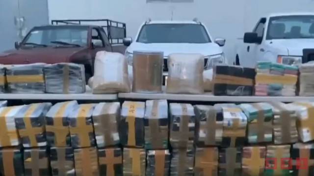 Susana Solis Informa Decomisan casi una tonelada de cocaína en la frontera sur