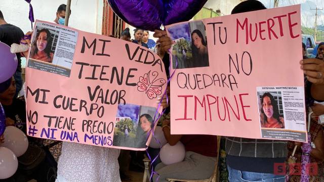 Susana Solis Informa Familiares exigen justicia por el feminicidio de Estefanía; hoy fue sepultada