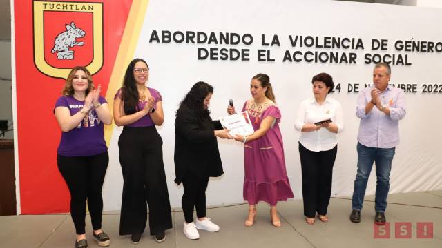 Susana Solis Informa Inician actividades para la erradicación de la violencia contra las mujeres desde el Ayuntamiento de Tuxtla Gutiérrez
