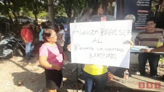 Susana Solis Informa Protesta personal de SEF; pide el bono de fin de año