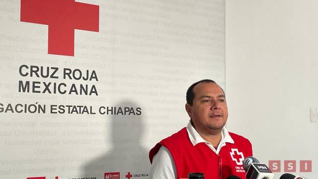 Susana Solis Informa Aumenta en un 30 por ciento solicitudes de servicios a la Cruz Roja en Chiapas